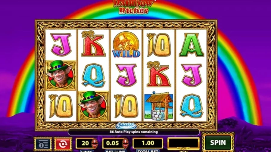 Fishin Frenzy Heyspin Rainbow Riches